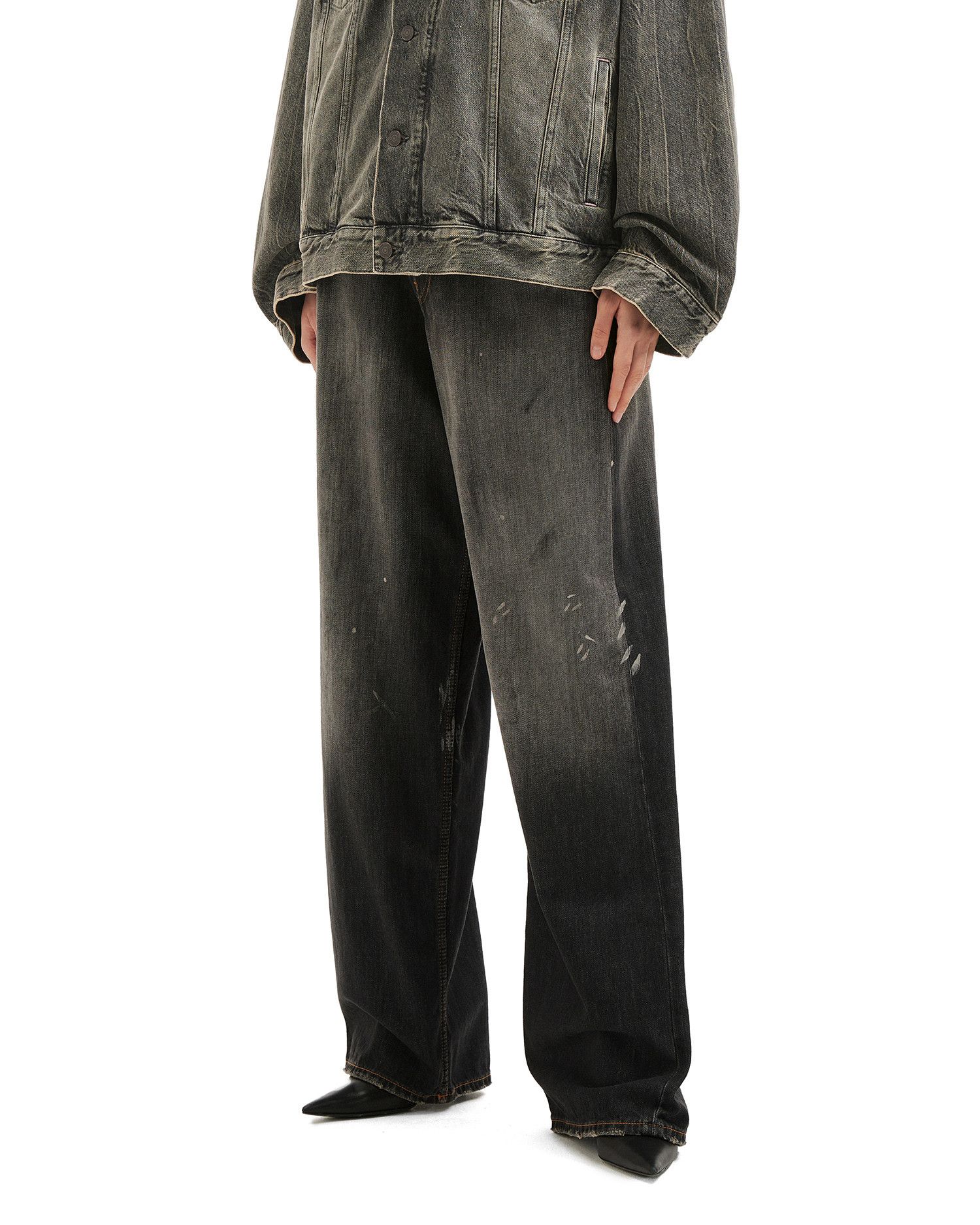 Acne Studios Acne Studios 1981 BAGGY FIT Splatter Distressed Design Jeans Size 24" / US 00 / IT 34 - 3 Thumbnail