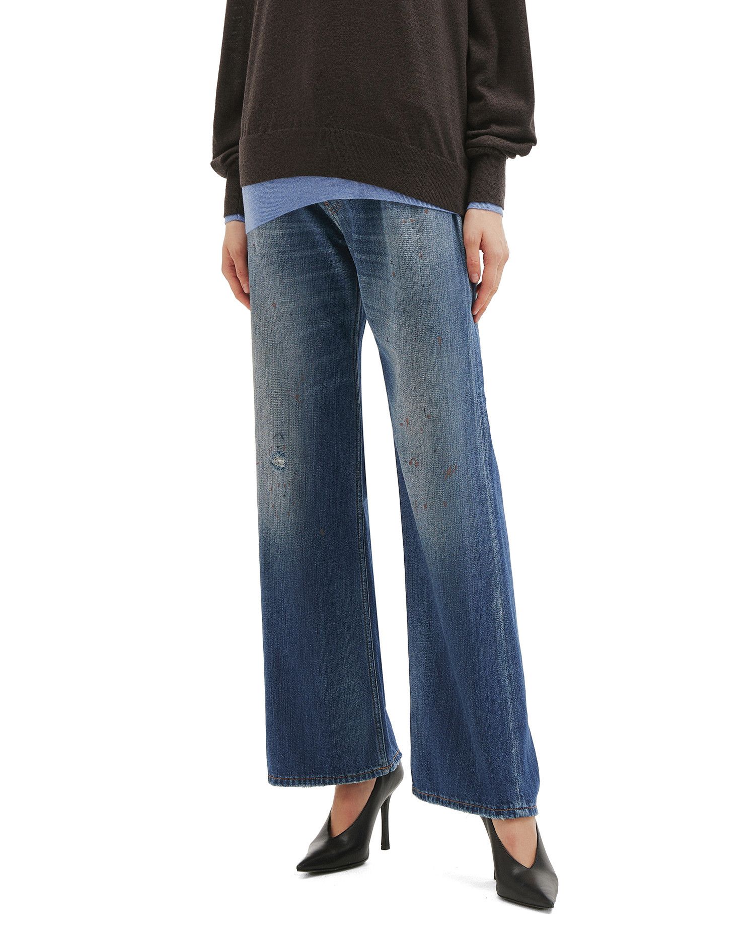 Acne Studios Acne Studios 2021F LOOSE FIT Ripped Distressed Design Jeans Size 28" / US 6 / IT 42 - 3 Thumbnail