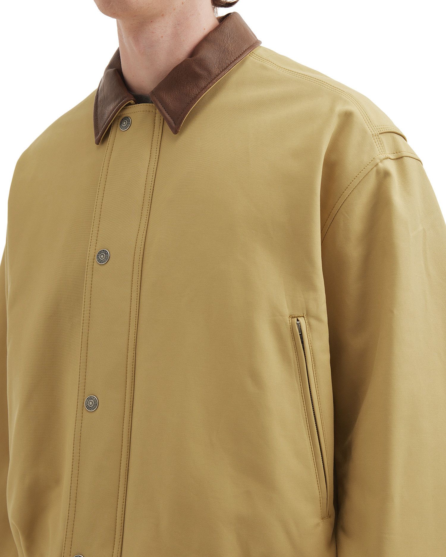 Acne Studios Acne Studios Spliced Collar Straight Button Jacket Size US M / EU 48-50 / 2 - 5 Thumbnail