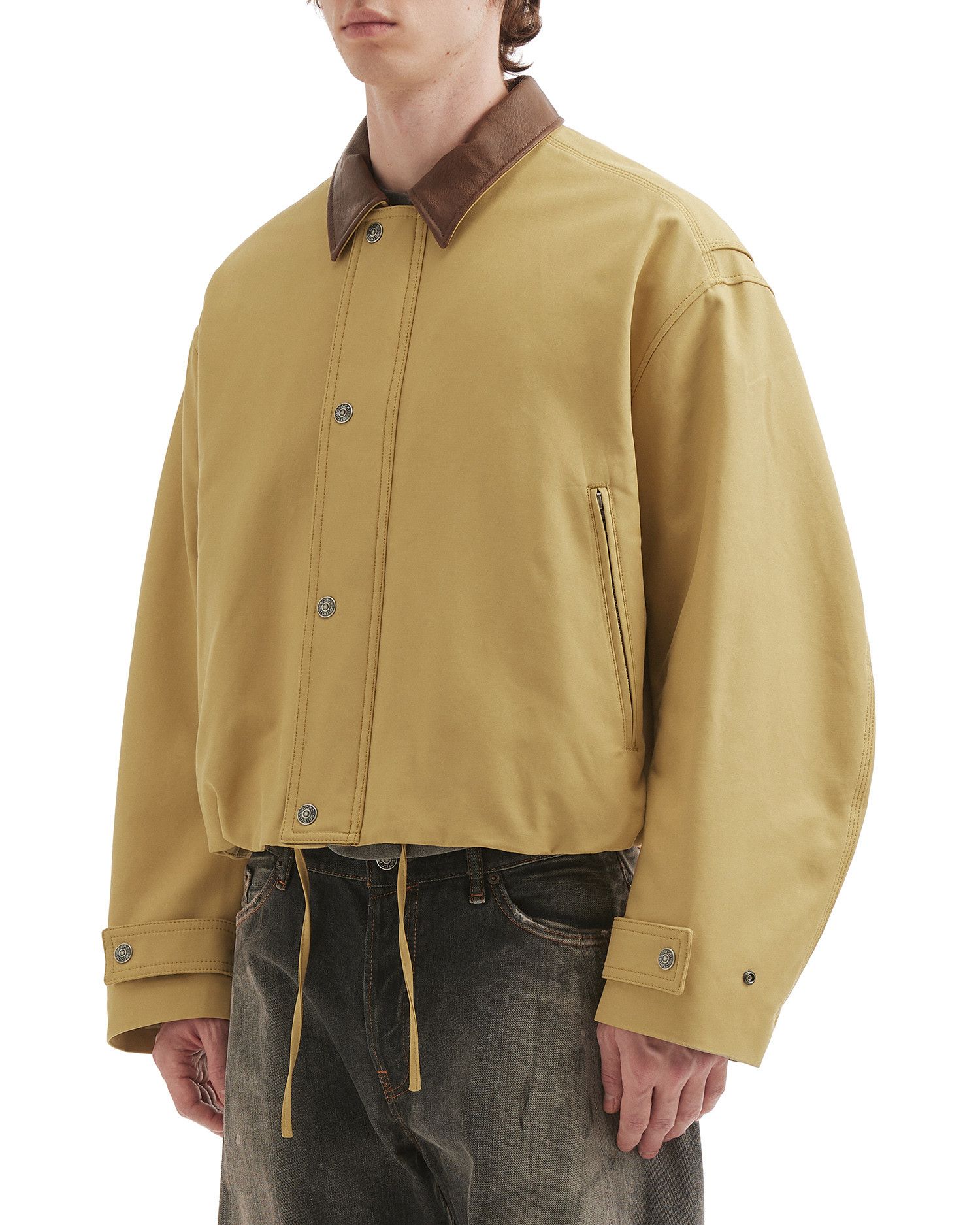 Acne Studios Acne Studios Spliced Collar Straight Button Jacket Size US L / EU 52-54 / 3 - 3 Thumbnail