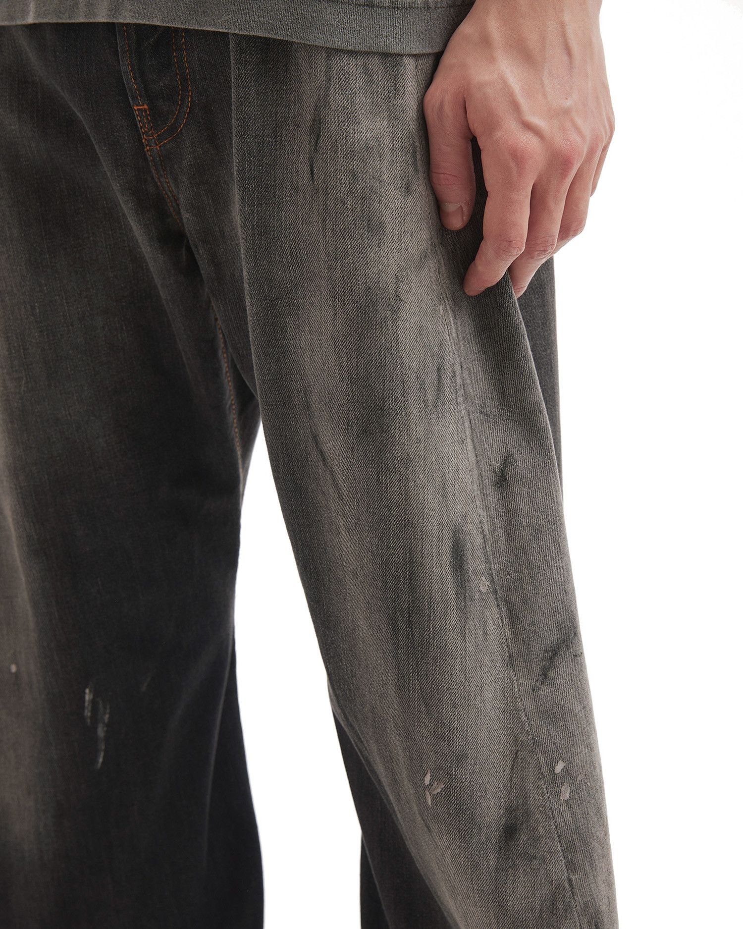 Acne Studios Acne Studios Splatter Distressed Design Jeans Size US 32 / EU 48 - 5 Thumbnail