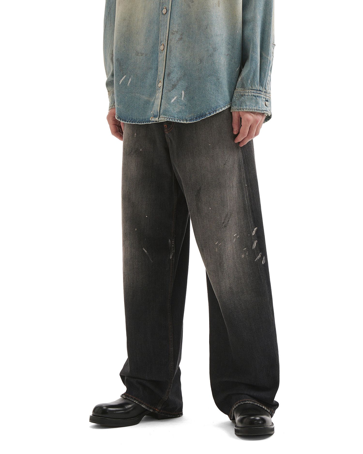 Acne Studios Acne Studios Splatter Distressed Design Jeans Size US 28 / EU 44 - 3 Thumbnail