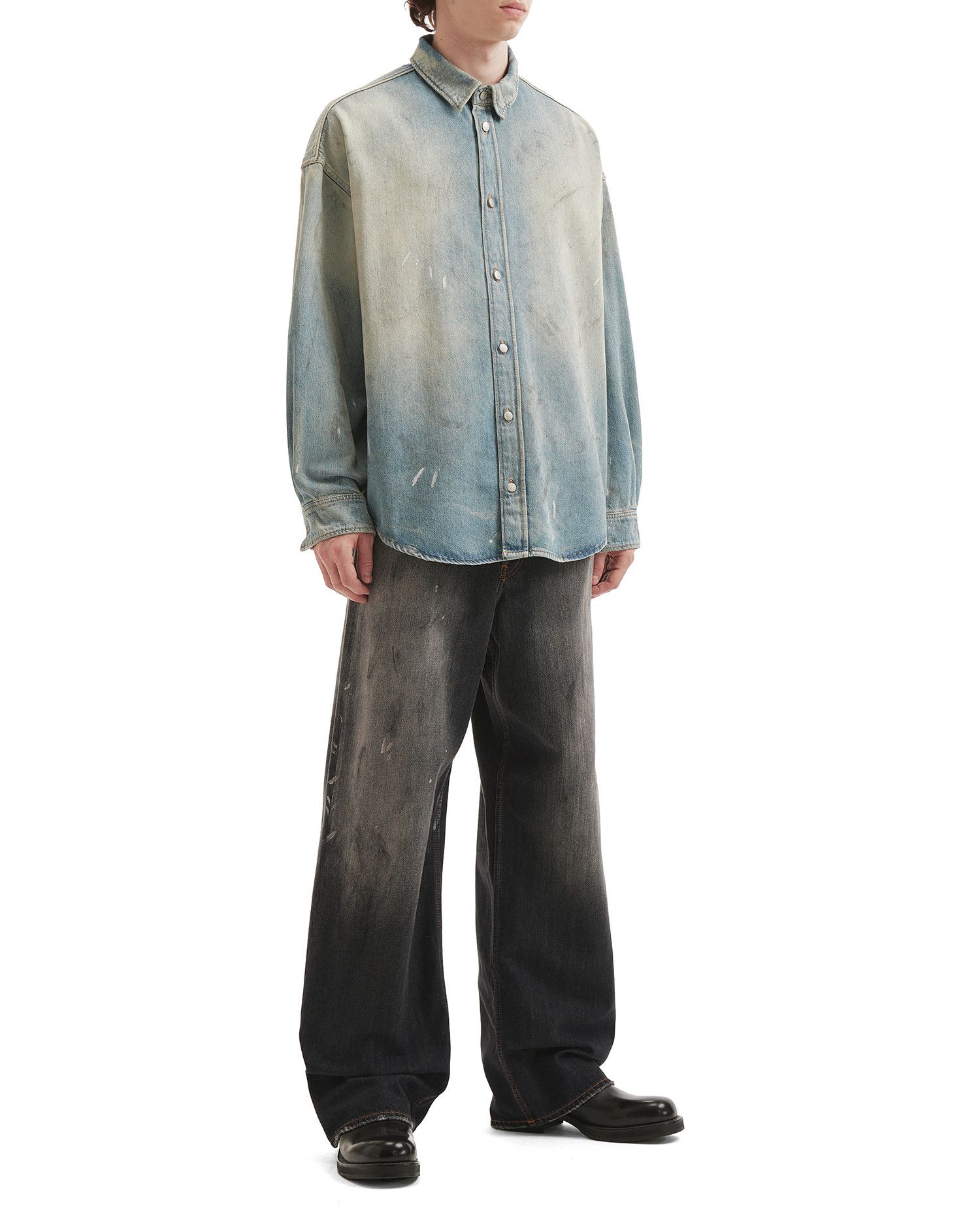 Acne Studios Acne Studios Splatter Distressed Design Jeans Size US 28 / EU 44 - 2 Thumbnail