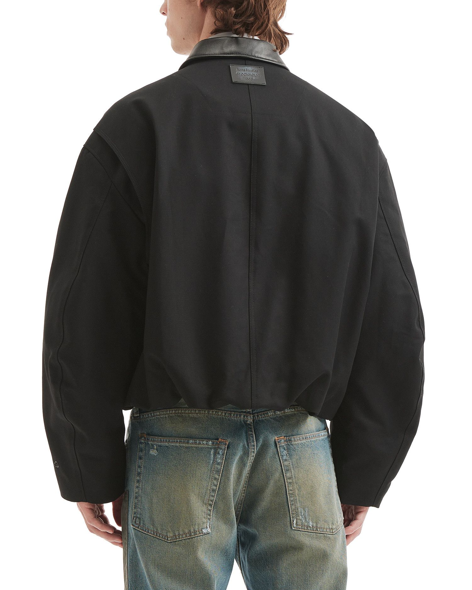 Acne Studios Acne Studios Spliced Collar Straight Button Jacket Size US L / EU 52-54 / 3 - 4 Thumbnail
