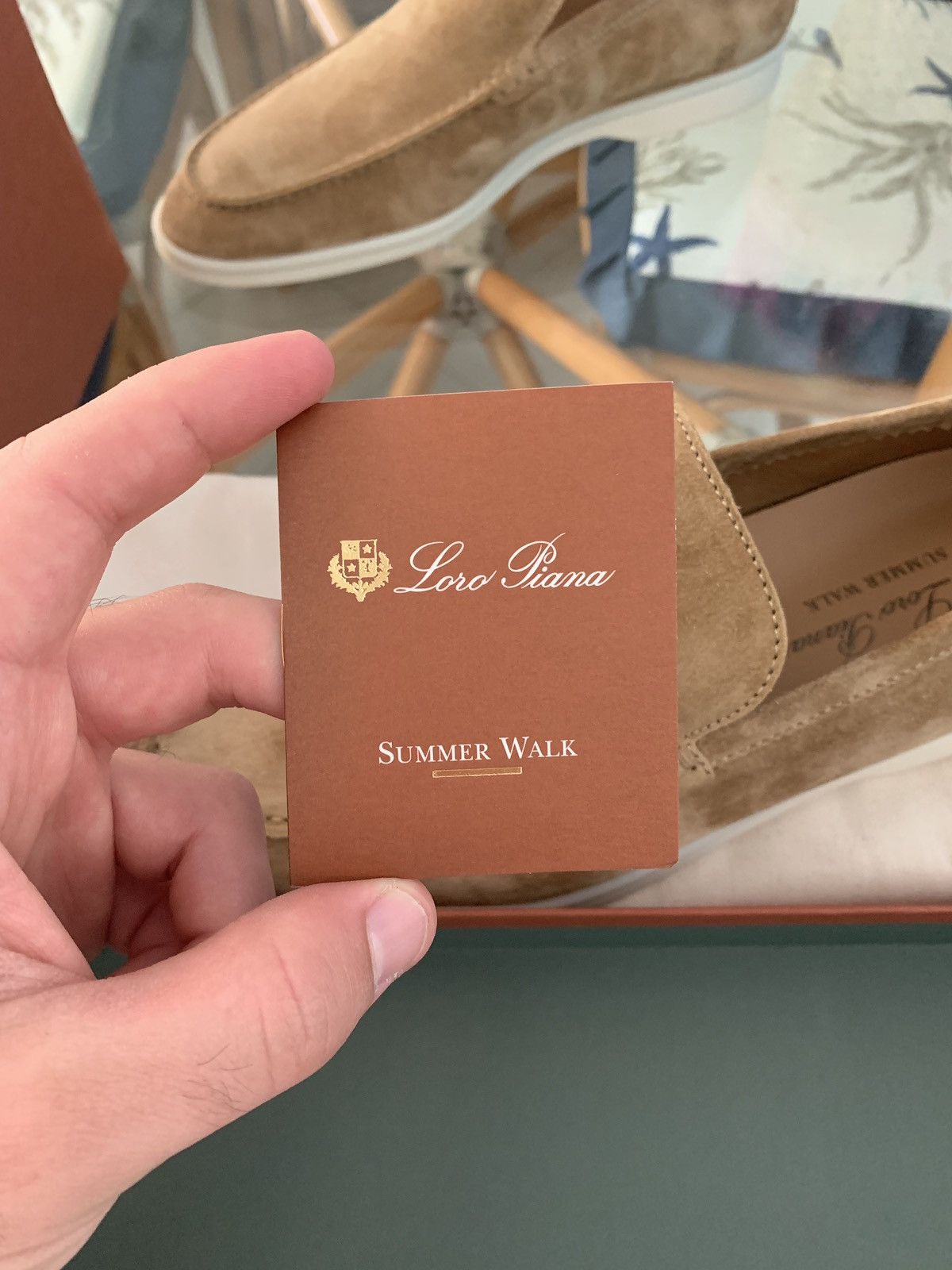 Loro Piana Loro Piana Summer Walk Camel 42/43.5/44 | Grailed