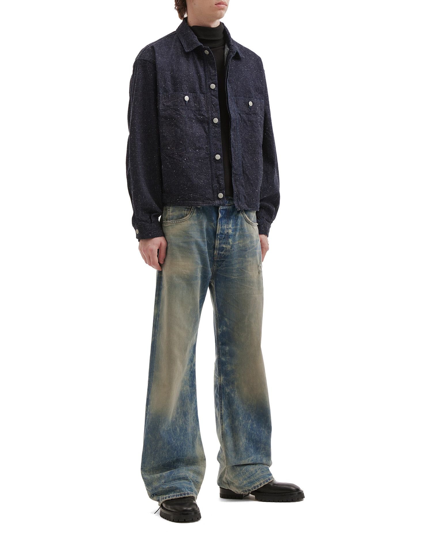 Acne Studios Acne Studios Distressed Straight Jeans Size US 28 / EU 44 - 2 Thumbnail