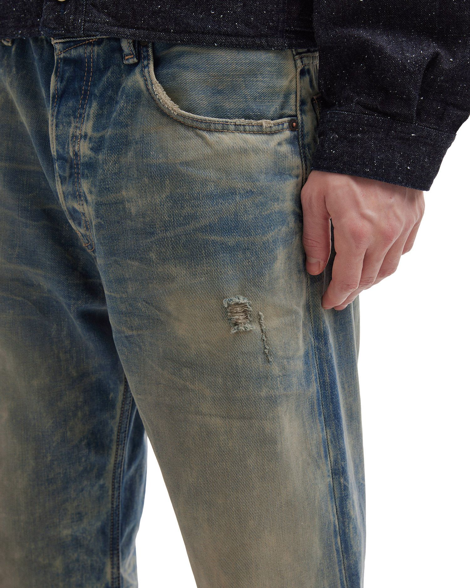 Acne Studios Acne Studios Distressed Straight Jeans Size US 32 / EU 48 - 5 Thumbnail