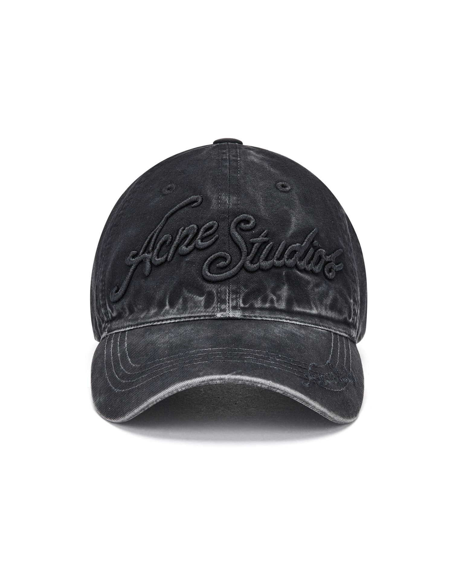 Acne Studios Acne Studios Letter Embroidery Distressed Design Cap Size ONE SIZE - 2 Thumbnail