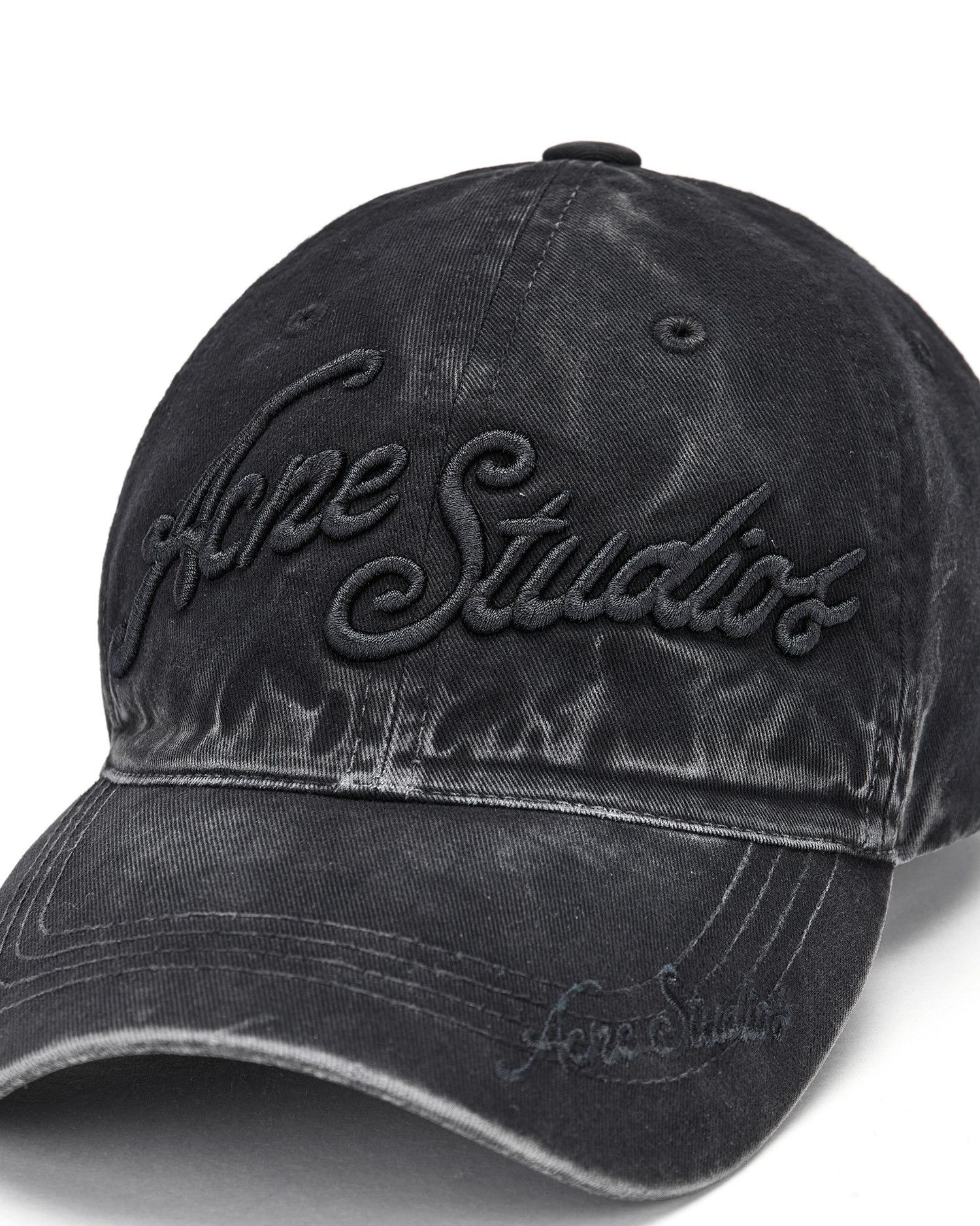 Acne Studios Acne Studios Letter Embroidery Distressed Design Cap Size ONE SIZE - 4 Thumbnail