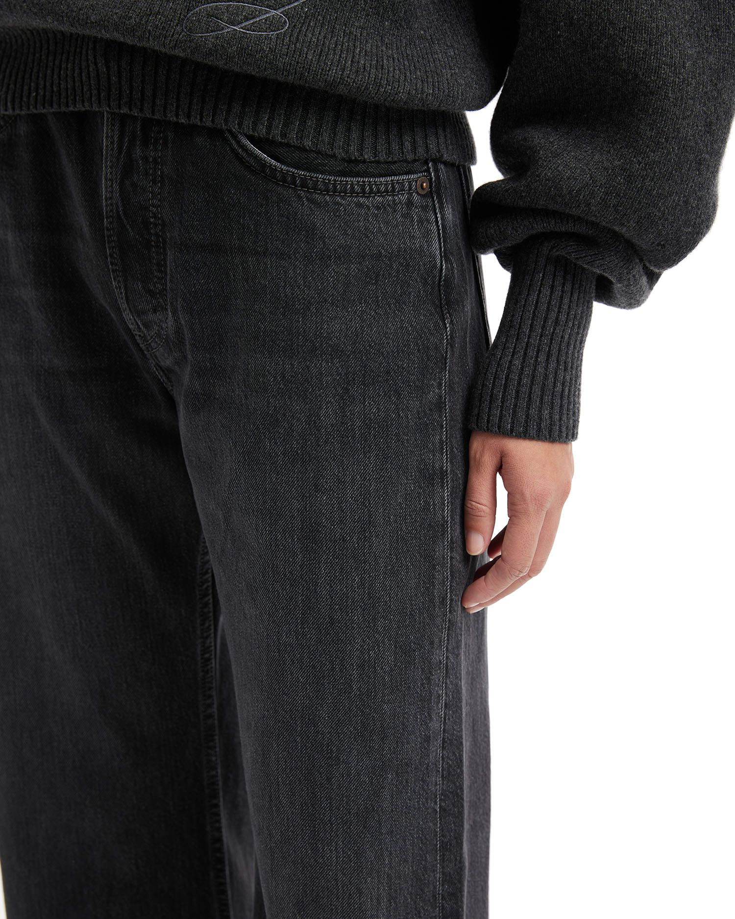 Acne Studios Acne Studios 2021F LOOSE FIT Straight Jeans Size 28" / US 6 / IT 42 - 5 Thumbnail
