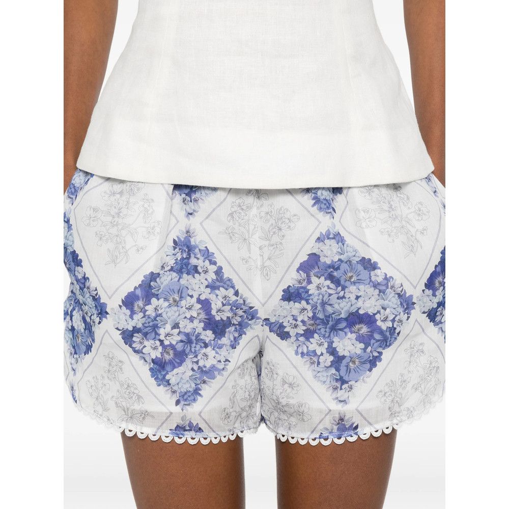TWINSET Twinset BLUE Shorts - Mini Shorts Size 27" / US 4 / IT 40 - 2 Thumbnail