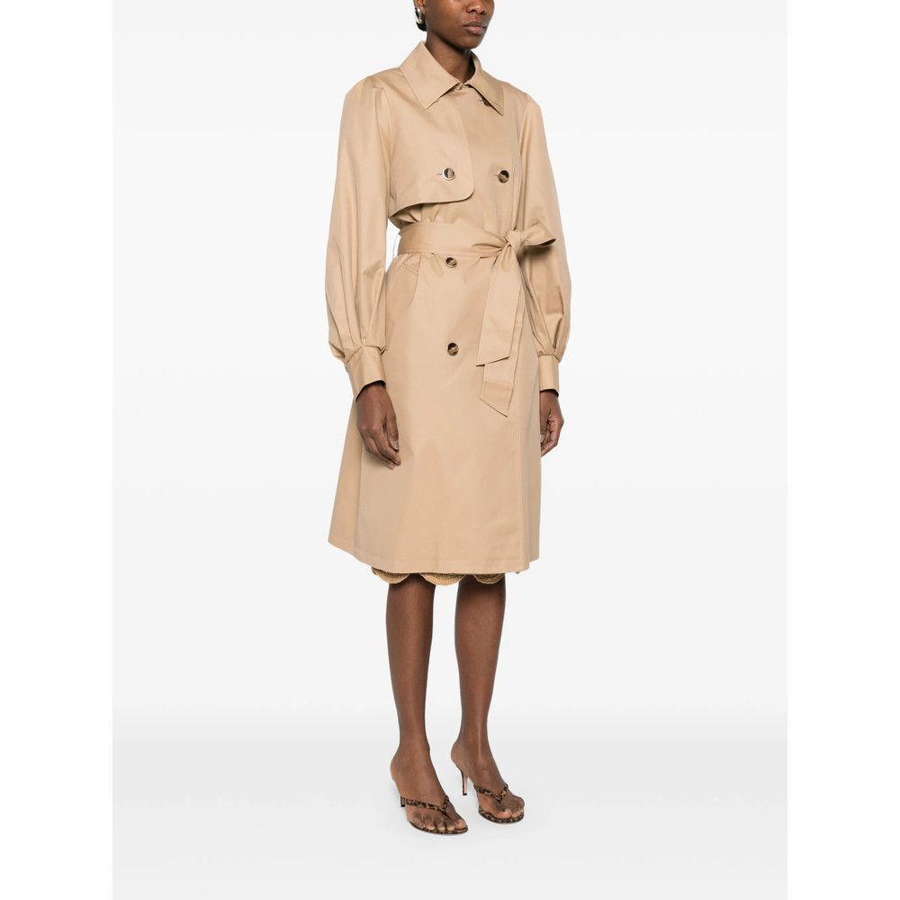 TWINSET Twinset NEUTRALS Coats - Double Breasted & Peacoats Size S / US 4 / IT 40 - 4 Thumbnail