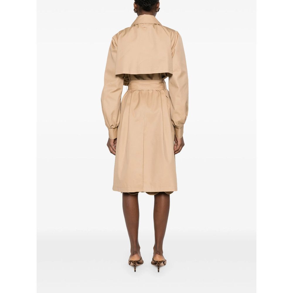 TWINSET Twinset NEUTRALS Coats - Double Breasted & Peacoats Size M / US 6-8 / IT 42-44 - 5 Thumbnail