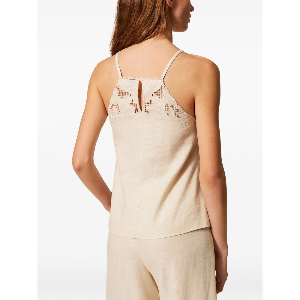 TWINSET Twinset NEUTRALS Tops - Blouses Size S / US 4 / IT 40 - 2 Thumbnail