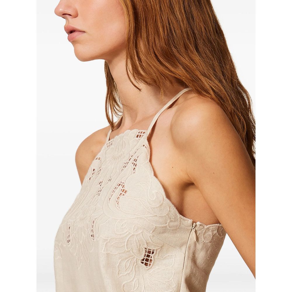 TWINSET Twinset NEUTRALS Tops - Blouses Size M / US 6-8 / IT 42-44 - 3 Thumbnail
