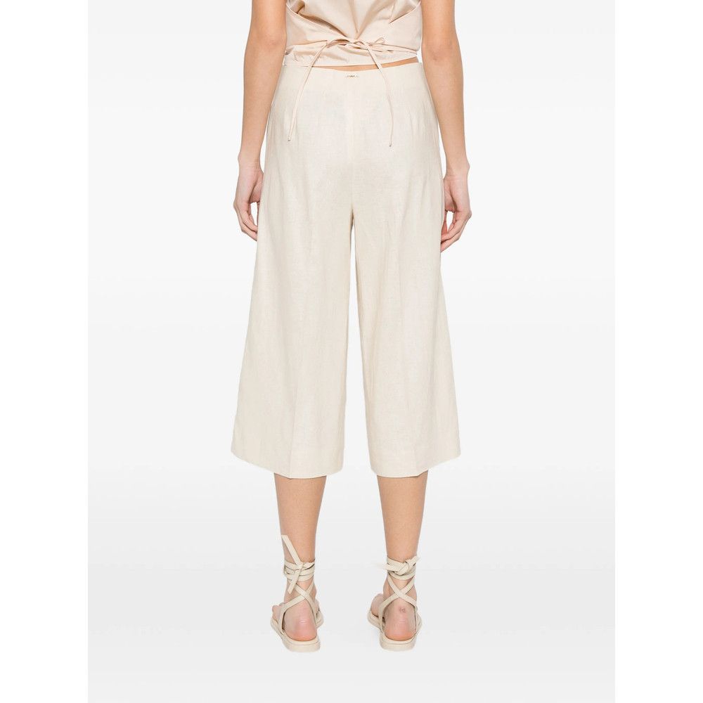 TWINSET Twinset NEUTRALS Trousers - Cropped Trousers Size 28" / US 6 / IT 42 - 5 Thumbnail