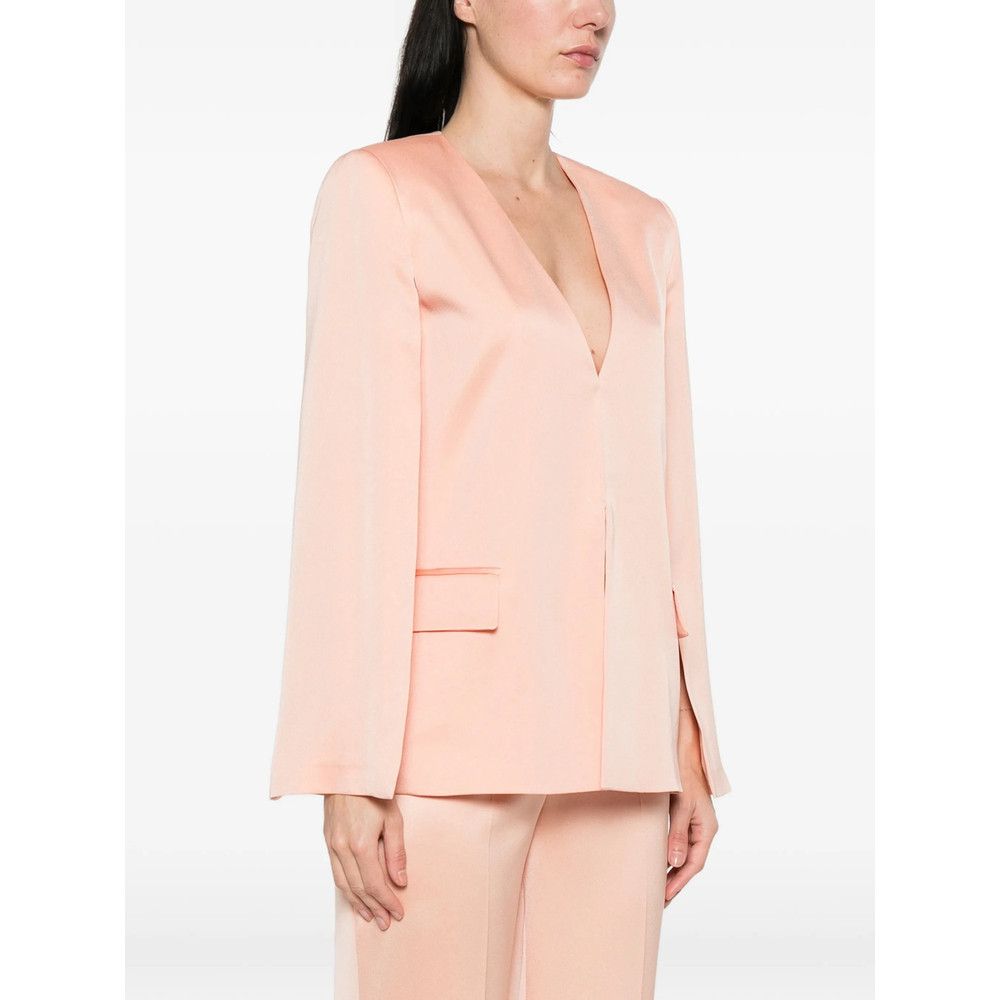 TWINSET Twinset ORANGE Jackets - Blazers Size S / US 4 / IT 40 - 5 Thumbnail