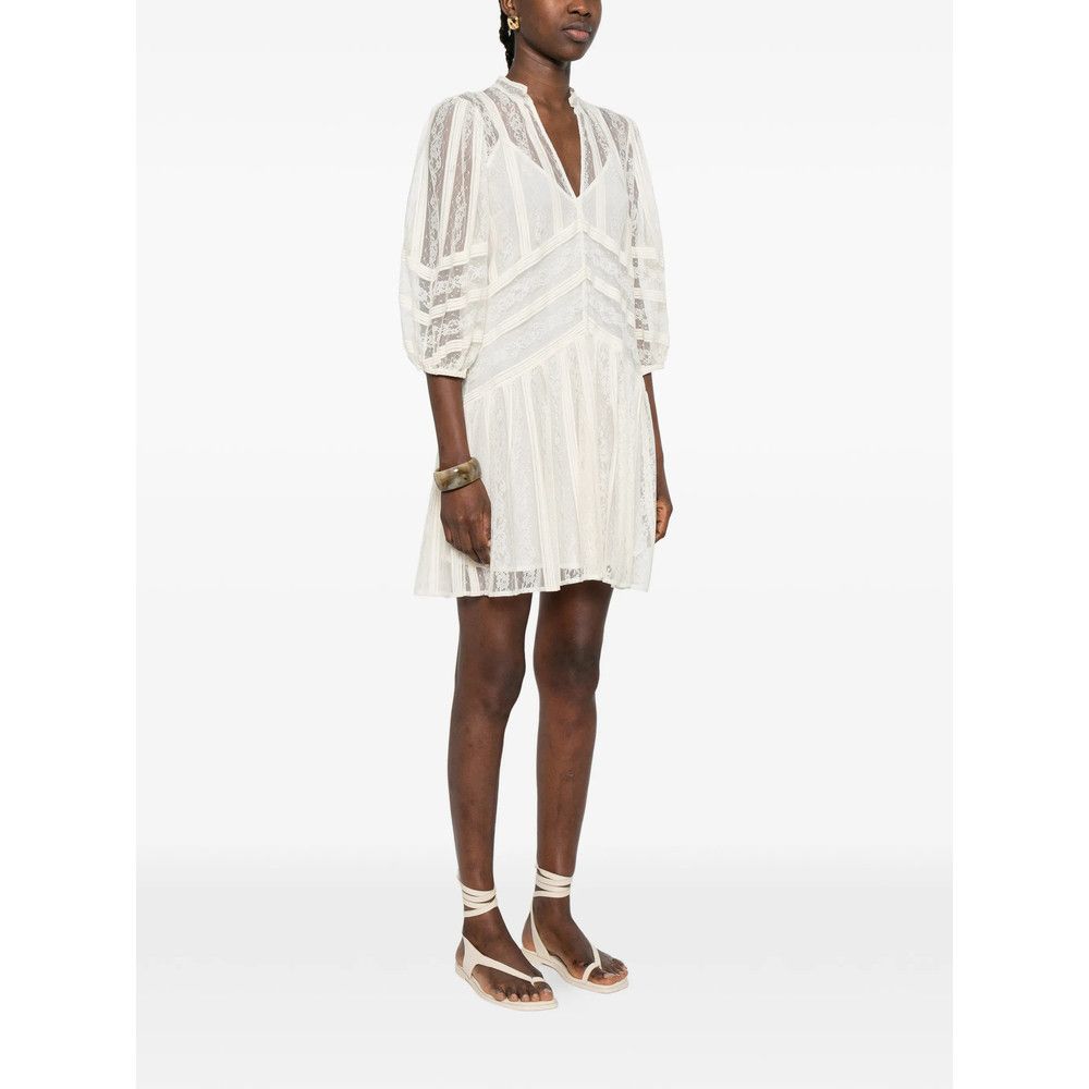 TWINSET Twinset NEUTRALS Dresses - Day Dresses Size S / US 4 / IT 40 - 3 Thumbnail