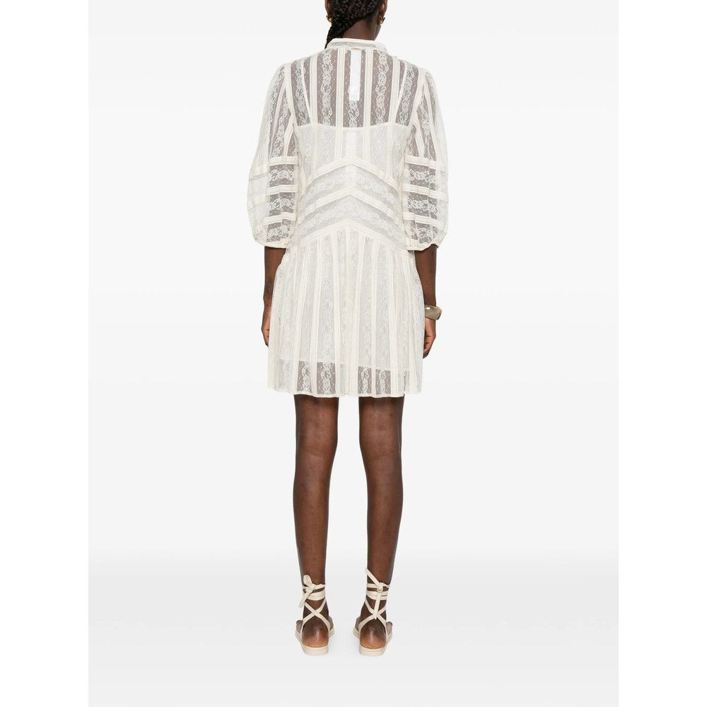 TWINSET Twinset NEUTRALS Dresses - Day Dresses Size S / US 4 / IT 40 - 2 Thumbnail