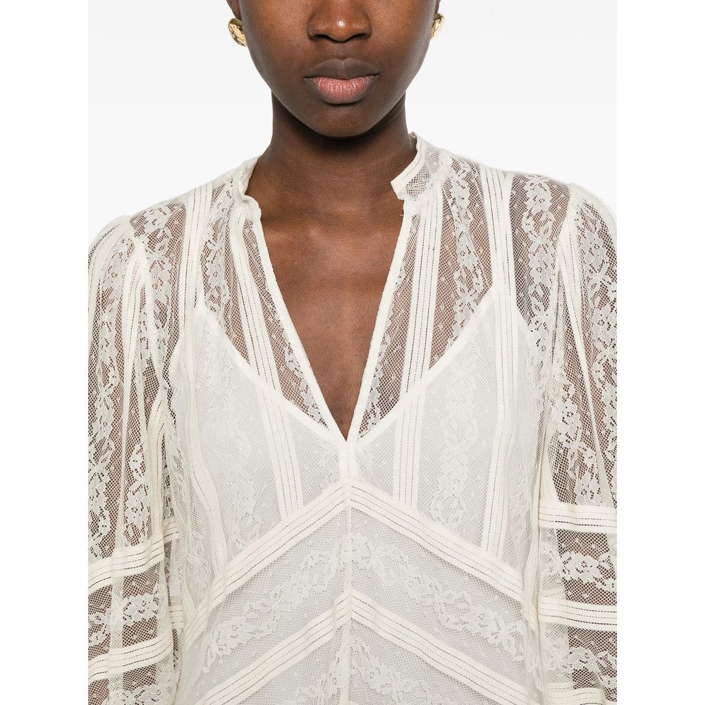 TWINSET Twinset NEUTRALS Dresses - Day Dresses Size M / US 6-8 / IT 42-44 - 5 Thumbnail