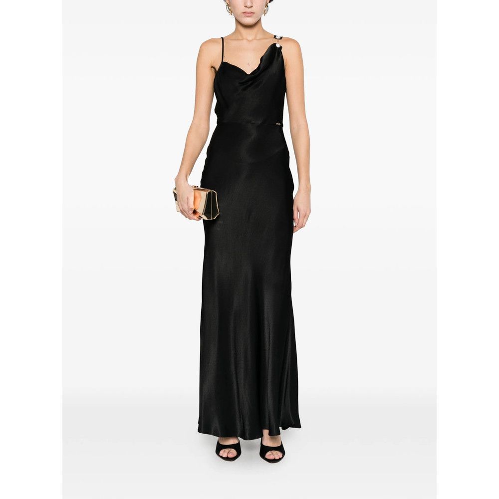 TWINSET Twinset BLACK Dresses - Evening Dresses Size XS / US 0-2 / IT 36-38 - 3 Thumbnail
