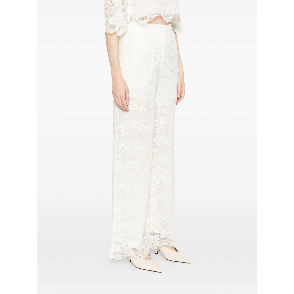 TWINSET Twinset WHITE Trousers - Palazzo Pants Size 26" / US 2 / IT 38 - 3 Thumbnail