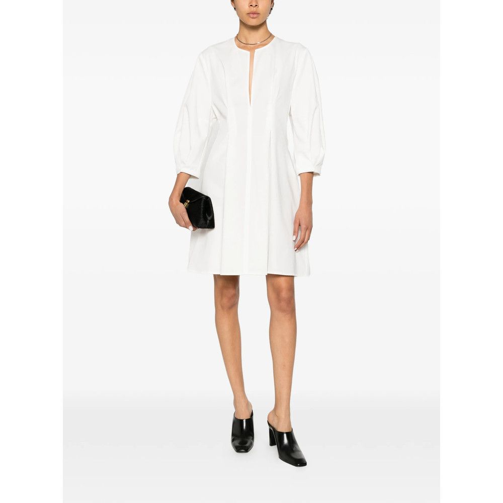Toteme Toteme WHITE Dresses - Day Dresses Size XS / US 0-2 / IT 36-38 - 4 Thumbnail