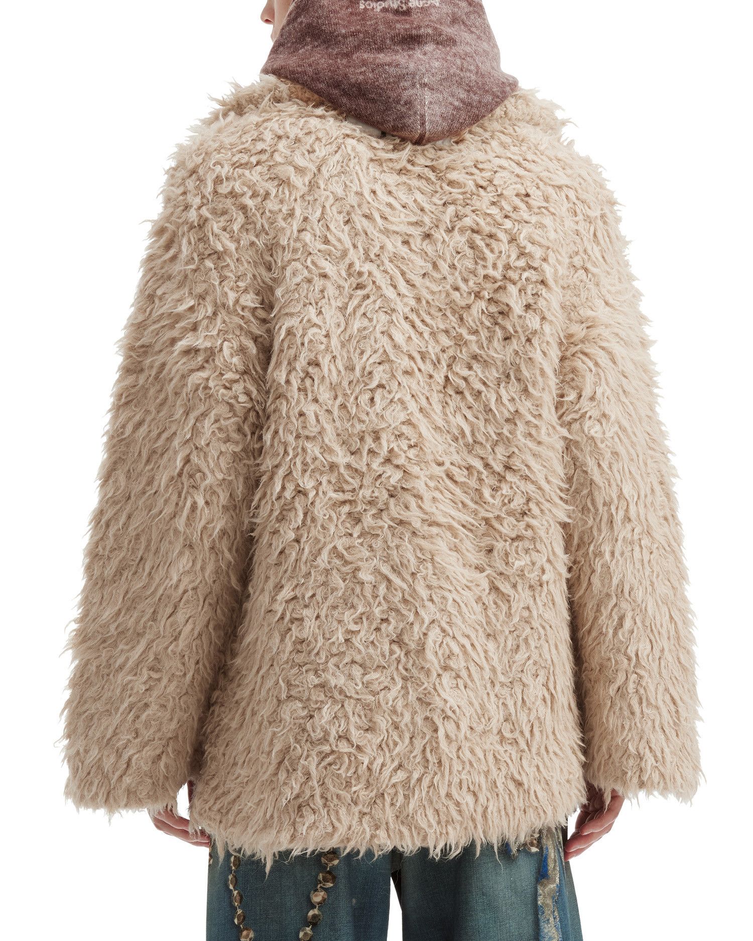 Acne Studios Acne Studios Fur Fleece Knit Cardigan Size US XXL / EU 58 / 5 - 4 Thumbnail