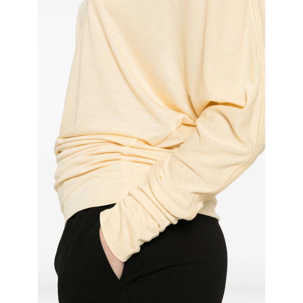 Toteme Toteme YELLOW Knitwear - Jumpers Size M / US 6-8 / IT 42-44 - 4 Thumbnail