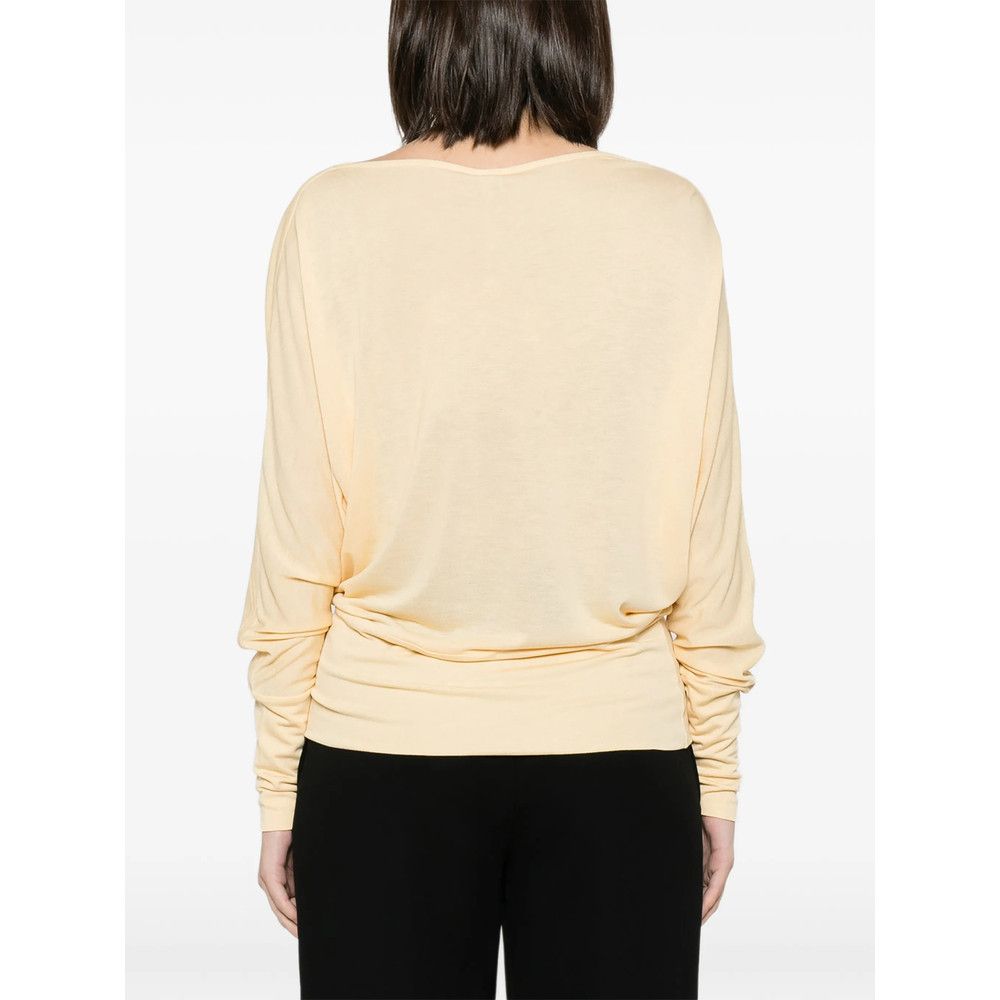 Toteme Toteme YELLOW Knitwear - Jumpers Size S / US 4 / IT 40 - 5 Thumbnail