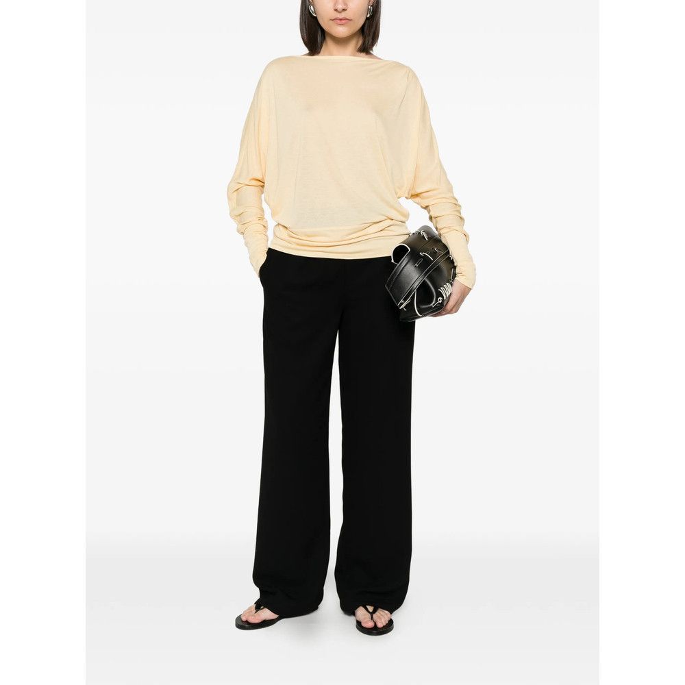Toteme Toteme YELLOW Knitwear - Jumpers Size S / US 4 / IT 40 - 3 Thumbnail