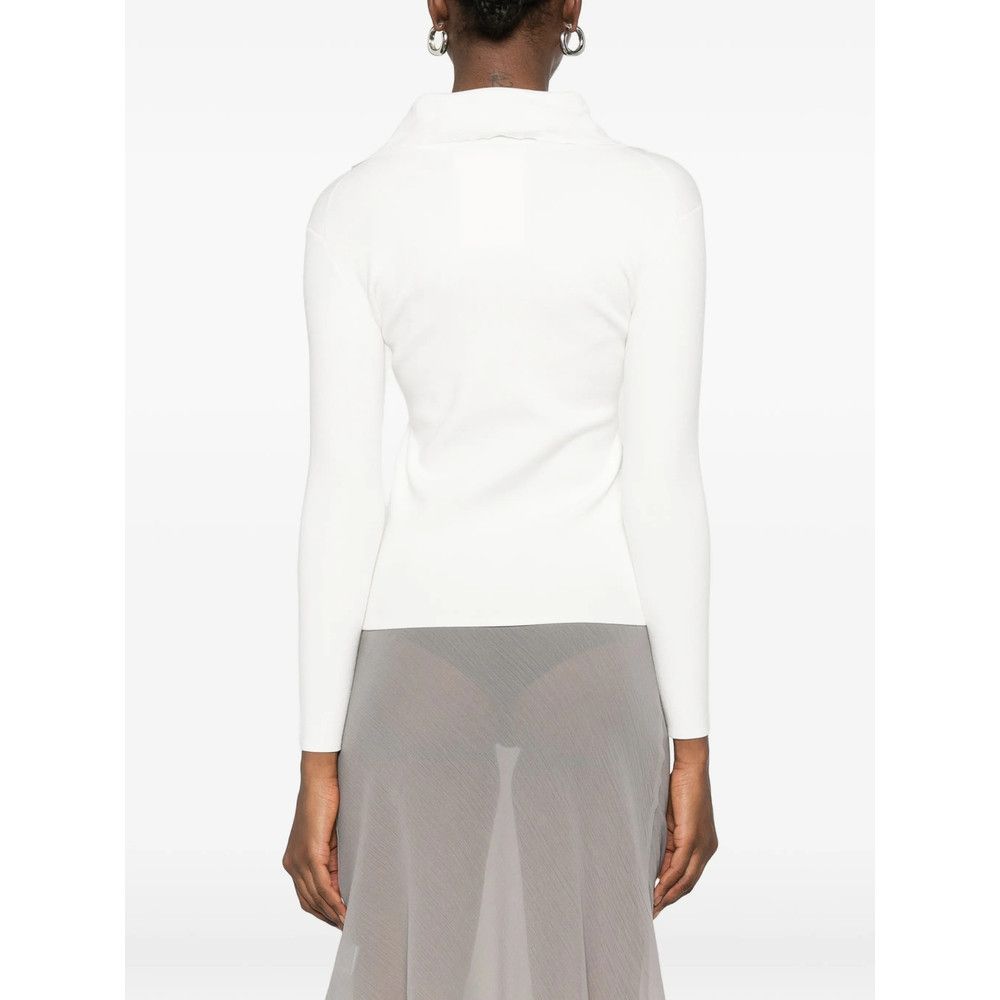 Toteme Toteme WHITE Tops - Cardigans Size S / US 4 / IT 40 - 2 Thumbnail