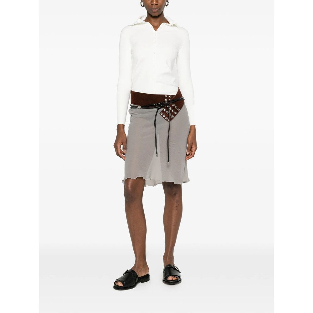 Toteme Toteme WHITE Tops - Cardigans Size S / US 4 / IT 40 - 4 Thumbnail