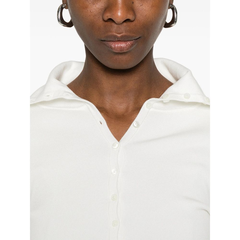 Toteme Toteme WHITE Tops - Cardigans Size XS / US 0-2 / IT 36-38 - 3 Thumbnail