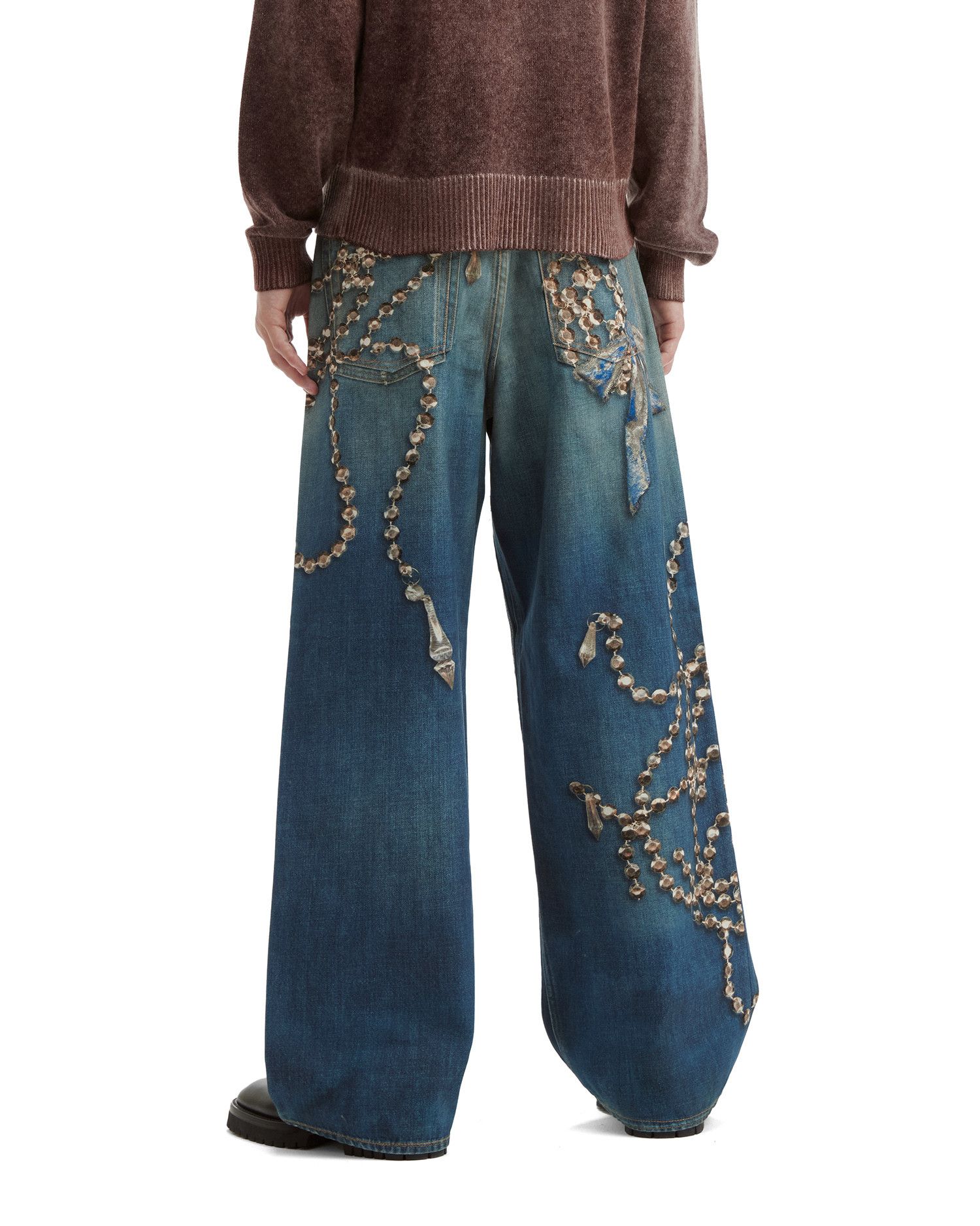 Acne Studios Acne Studios Chain Pattern Print Jeans Size US 28 / EU 44 - 4 Thumbnail