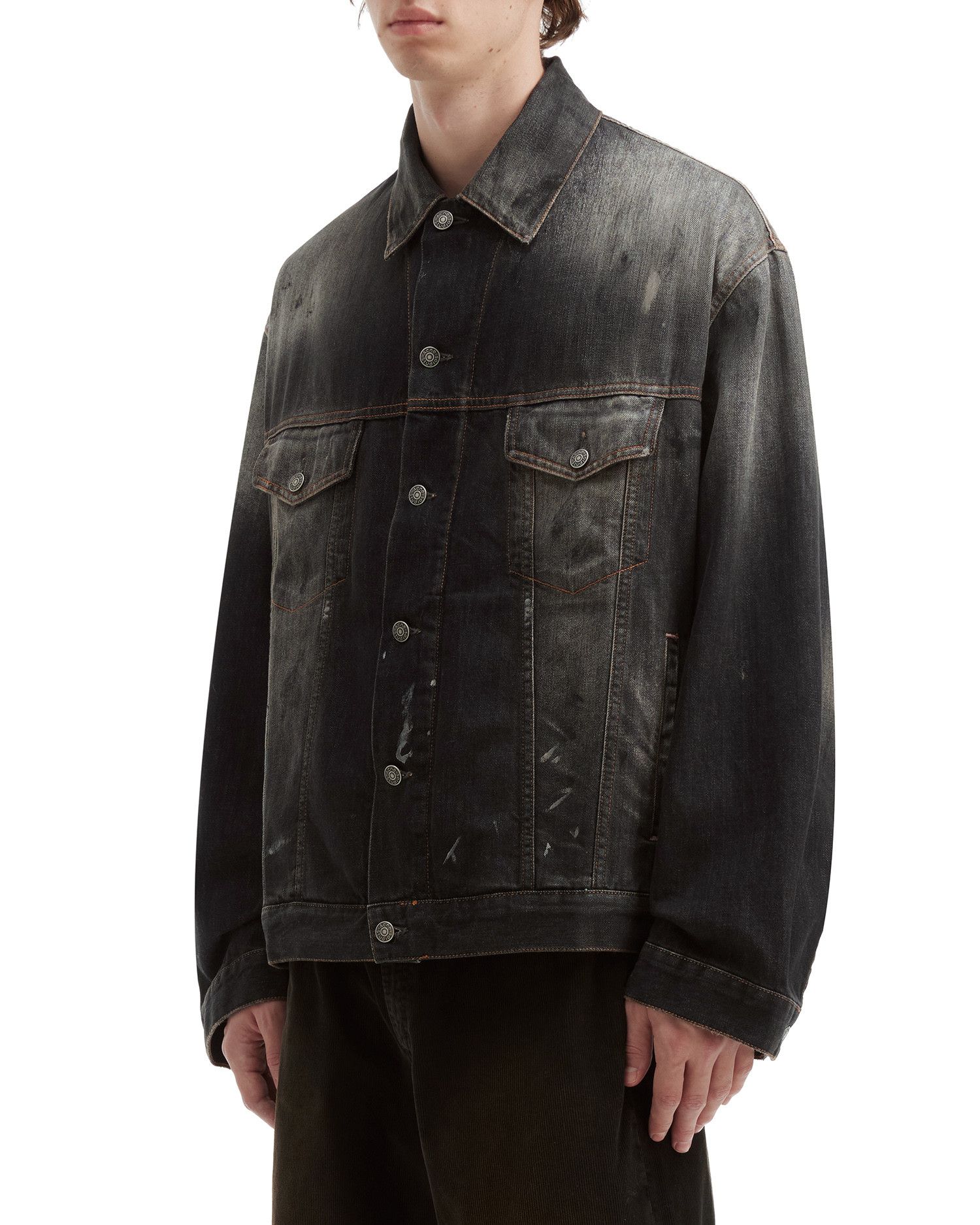 Acne Studios Acne Studios Distressed Design Denim Jacket Size US XS / EU 42 / 0 - 3 Thumbnail