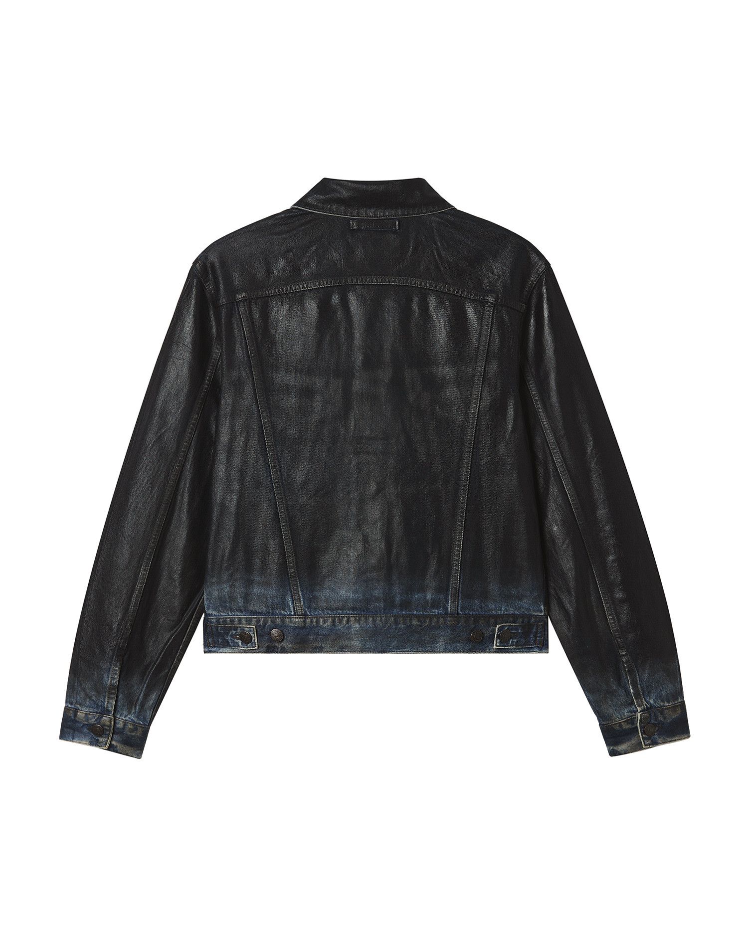 Acne Studios Acne Studios Gradient Rub Color Effect Denim Jacket Size US L / EU 52-54 / 3 - 6 Thumbnail