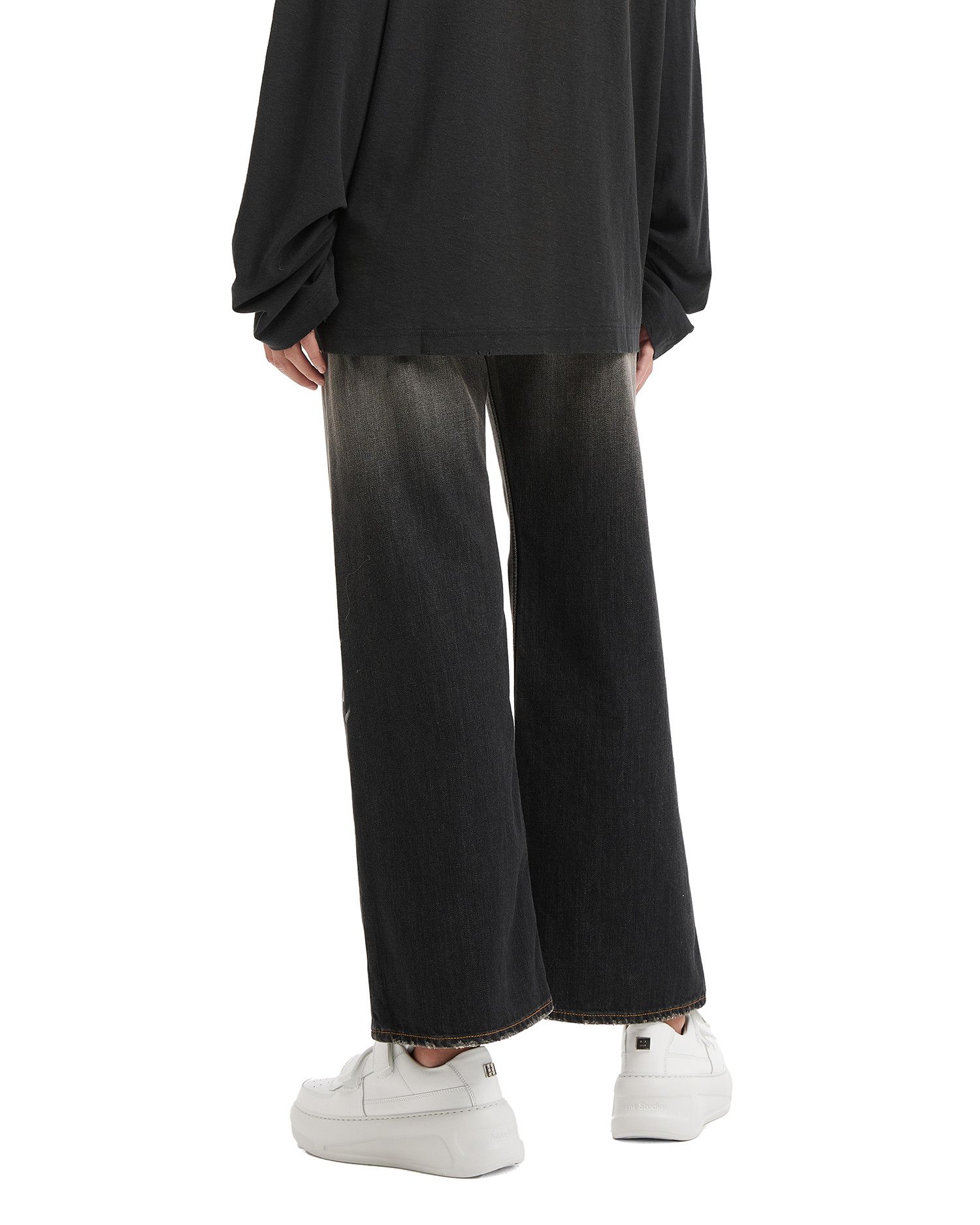 Acne Studios Acne Studios 2021F LOOSE FIT Splatter Distressed Design J... Size 25" / US 0 / IT 36 - 4 Thumbnail