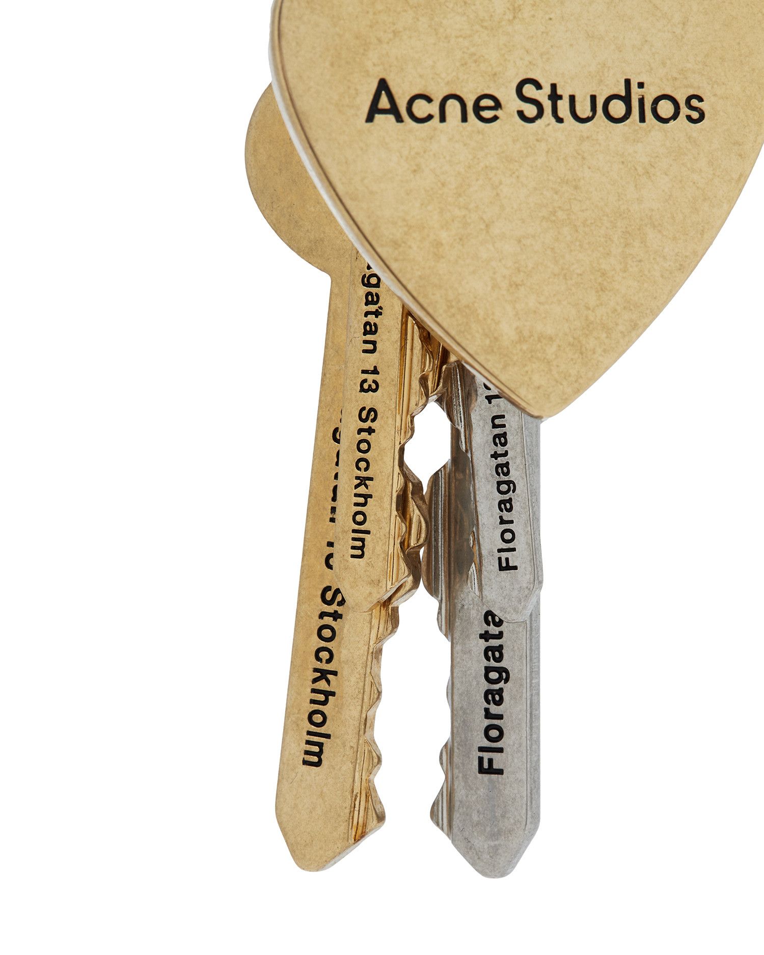 Acne Studios Acne Studios Heart Key Pendant Size ONE SIZE - 6 Thumbnail
