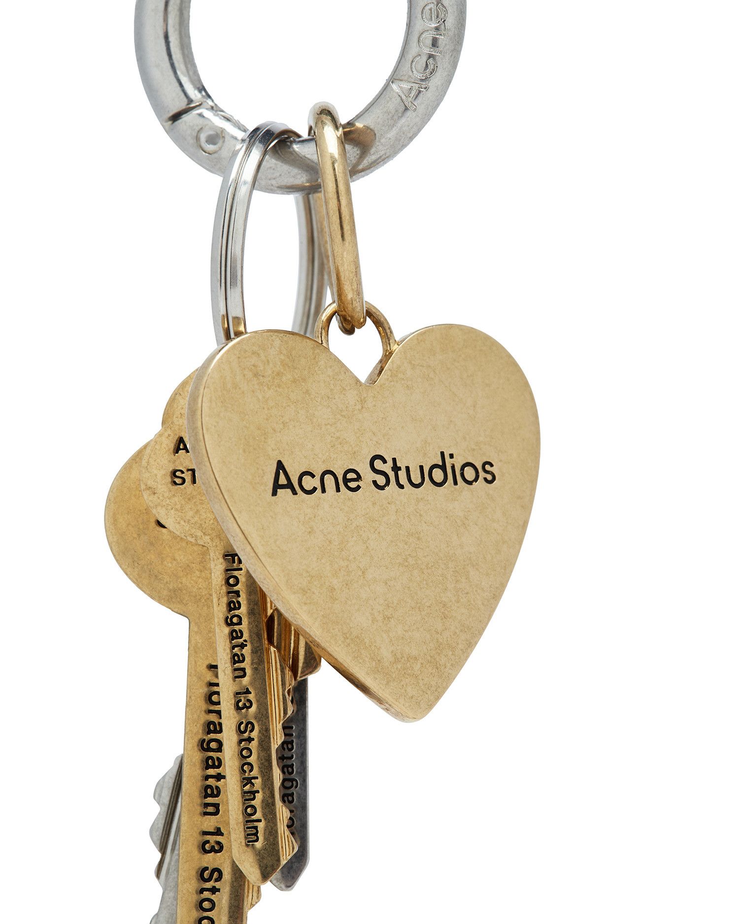 Acne Studios Acne Studios Heart Key Pendant Size ONE SIZE - 5 Thumbnail