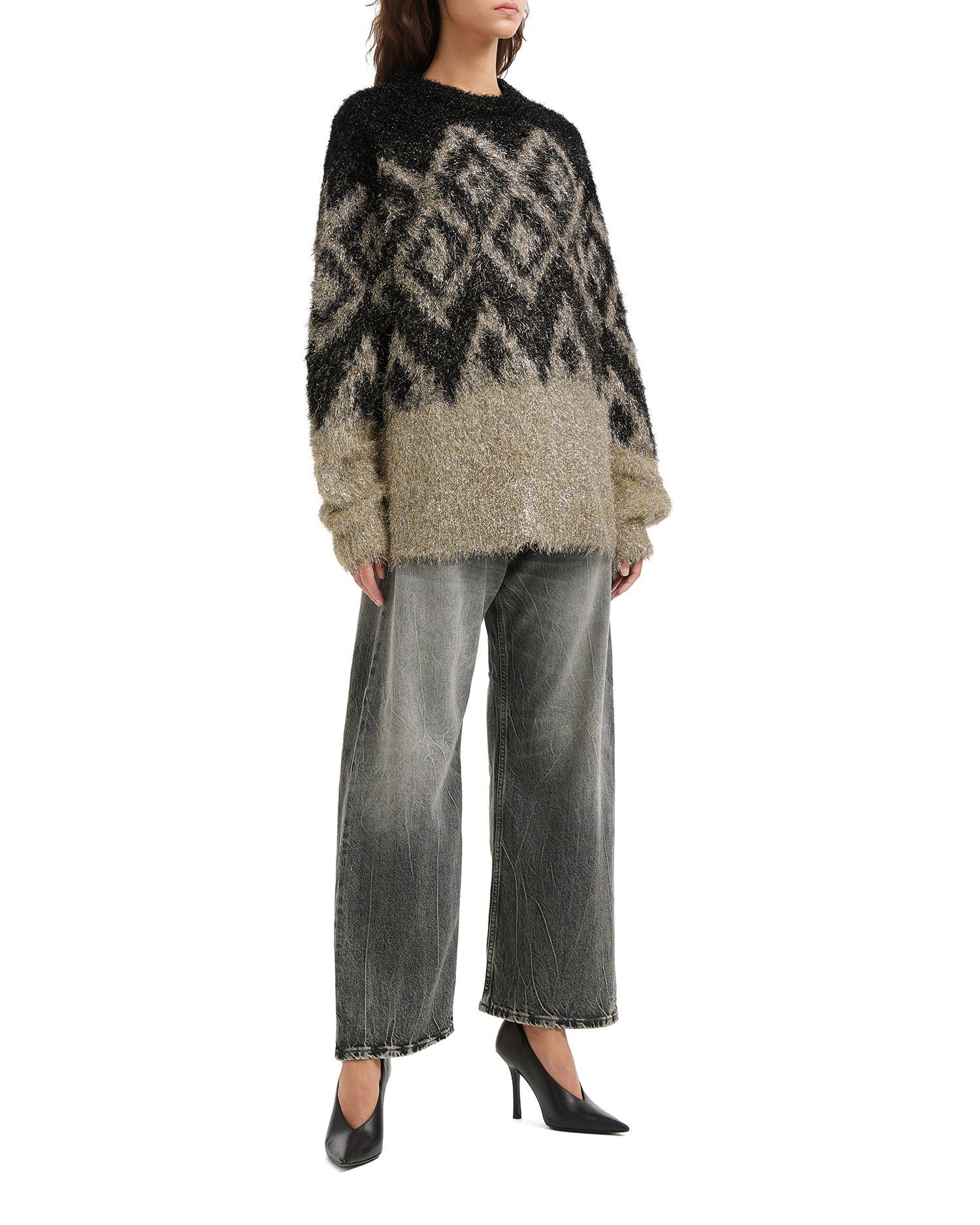 Acne Studios Acne Studios Diamond Pattern Sweater Size S / US 4 / IT 40 - 2 Thumbnail