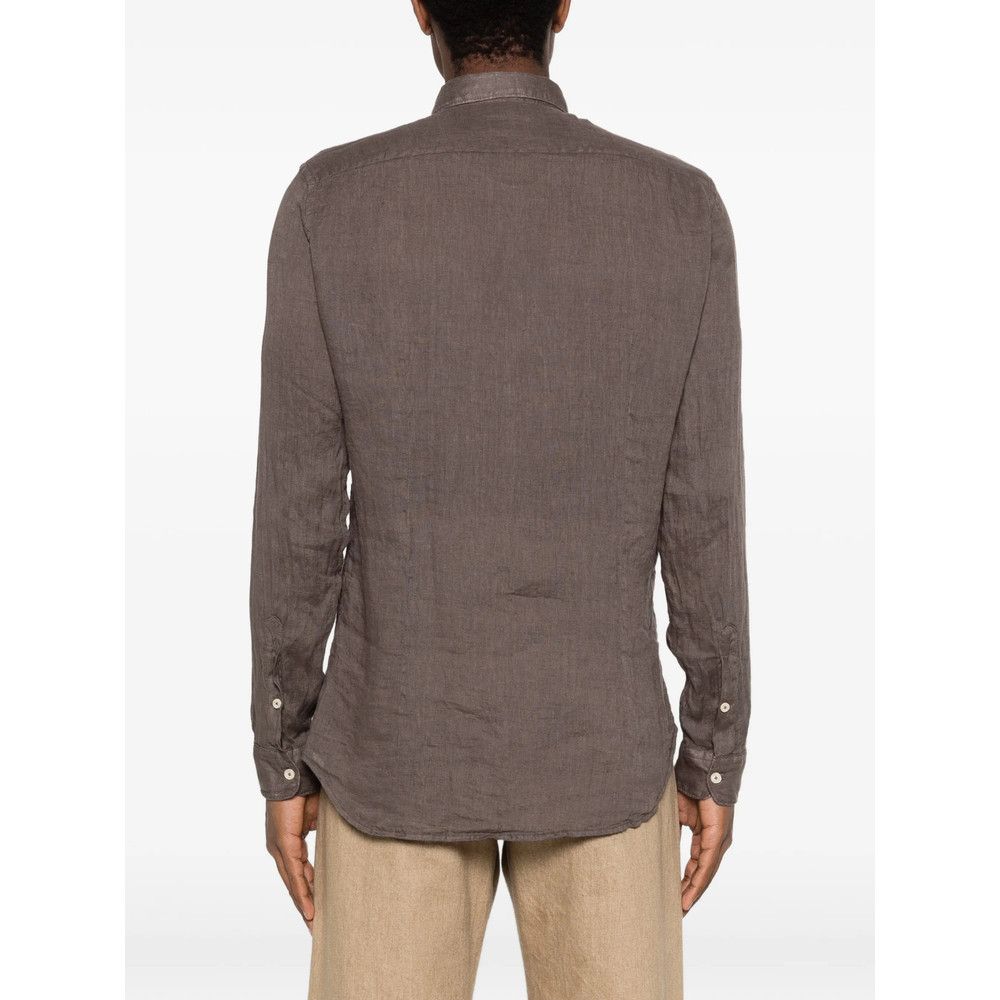 Altea Altea BROWN Shirts Size US XL / EU 56 / 4 - 2 Thumbnail