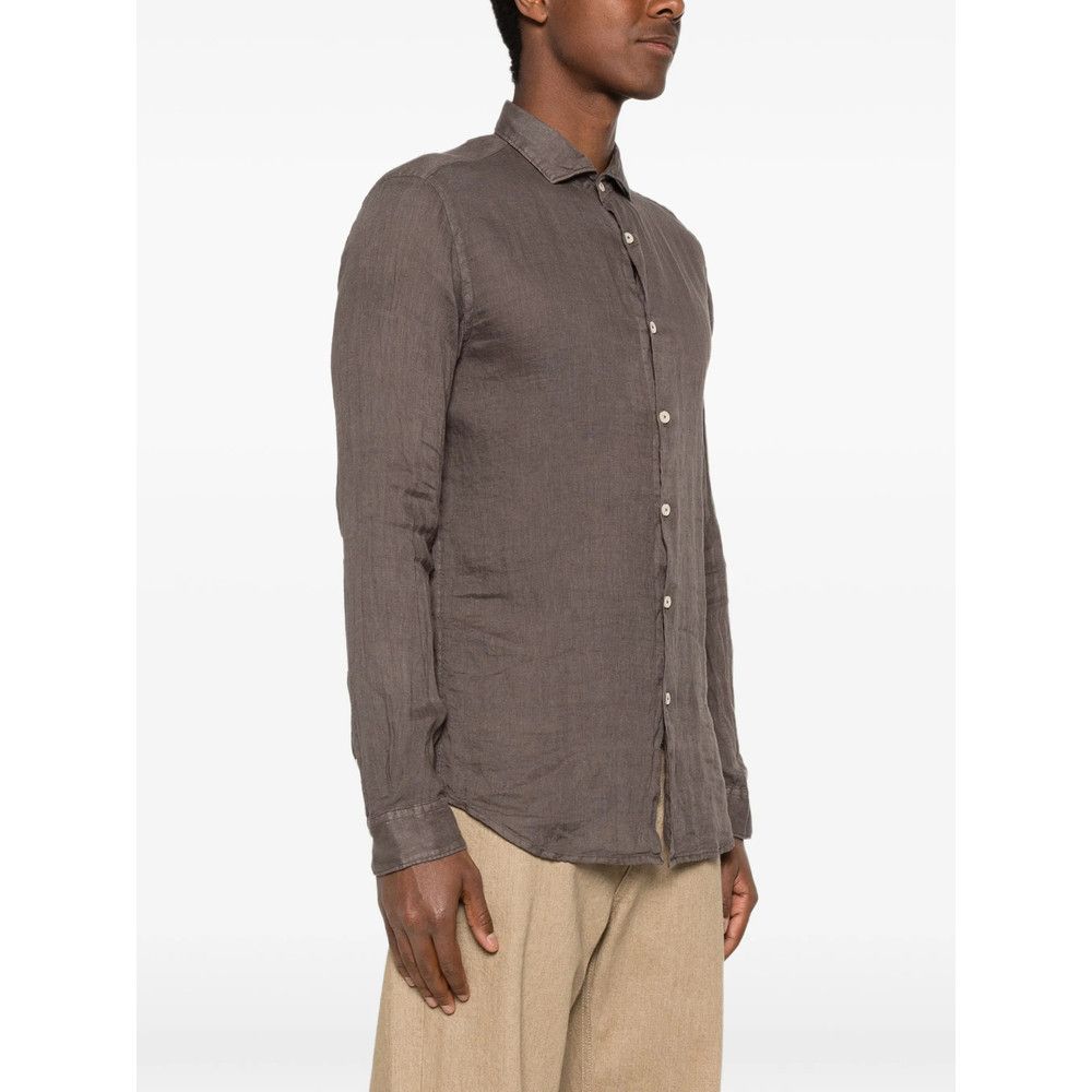 Altea Altea BROWN Shirts Size US XL / EU 56 / 4 - 4 Thumbnail