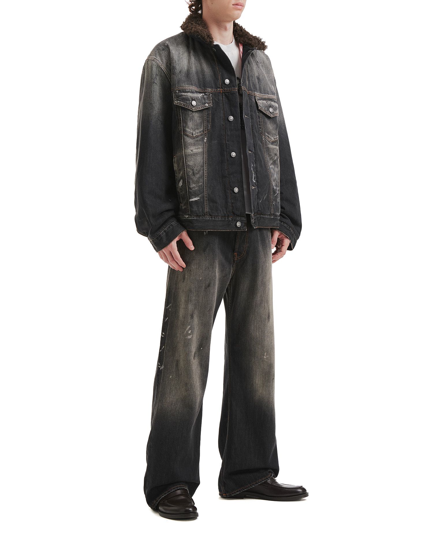 Acne Studios Acne Studios Fur Collar Denim Jacket Size US S / EU 44-46 / 1 - 2 Thumbnail