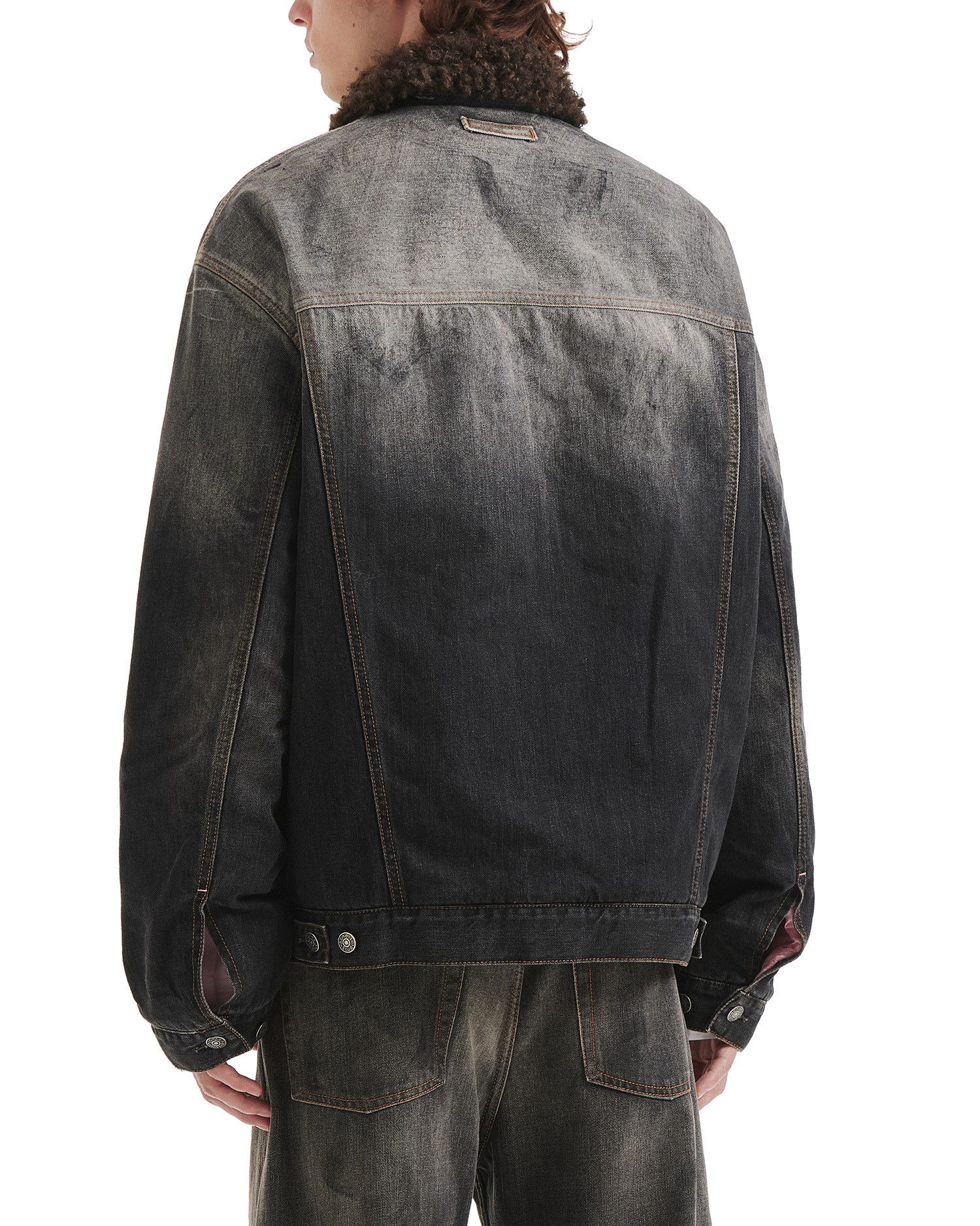 Acne Studios Acne Studios Fur Collar Denim Jacket Size US S / EU 44-46 / 1 - 4 Thumbnail