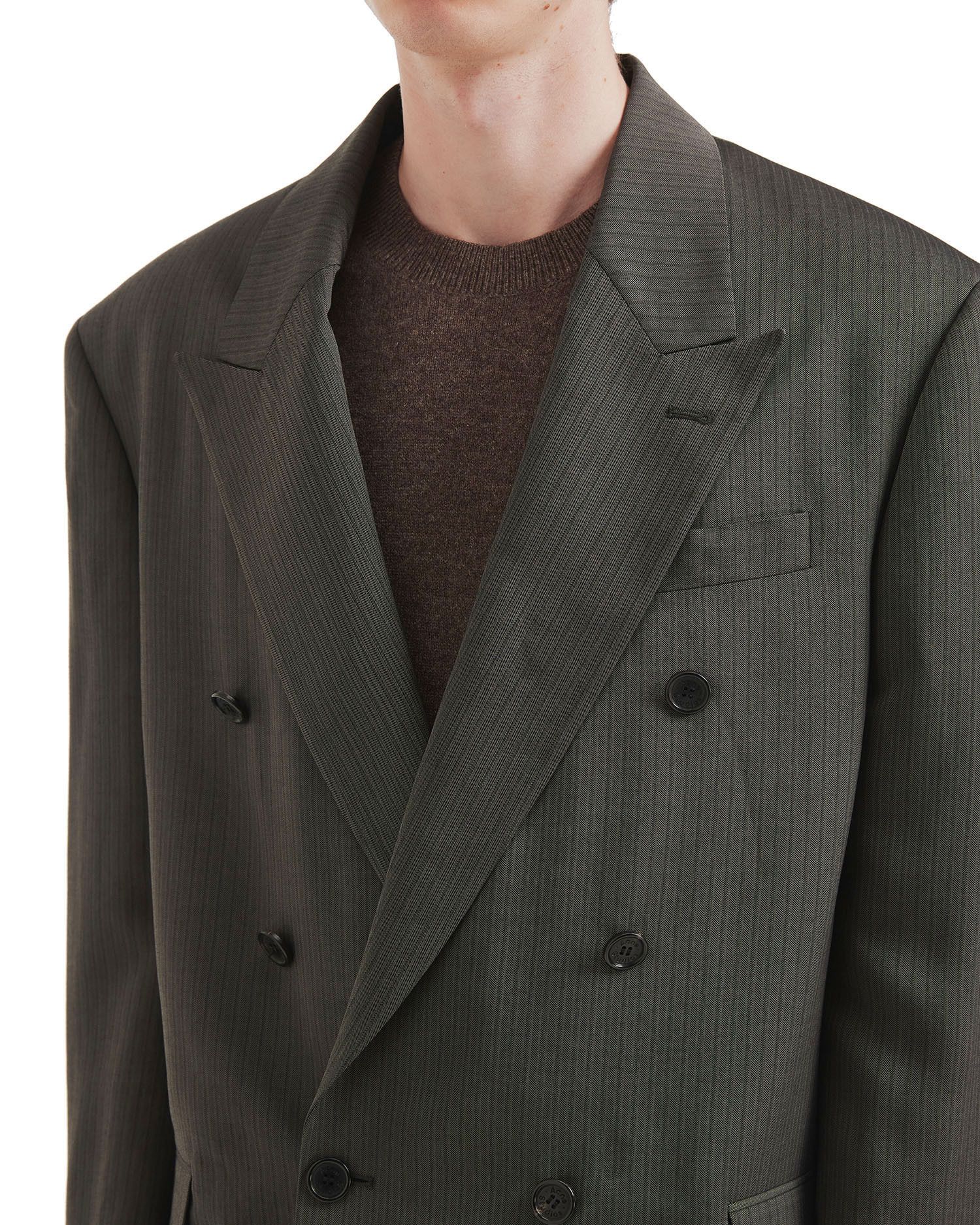 Acne Studios Acne Studios Stripe Double Breasted Blazer Jacket Size 36R - 5 Thumbnail