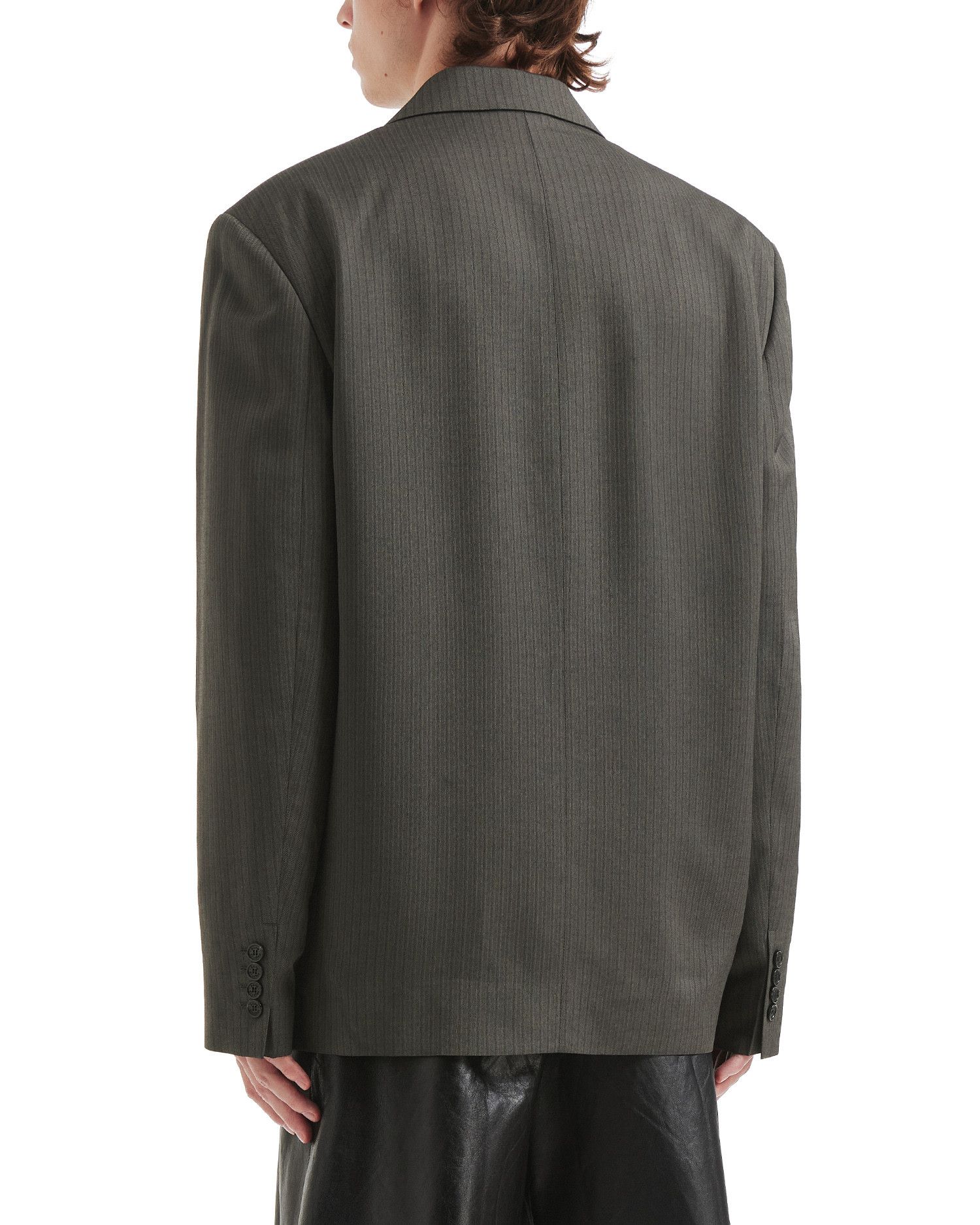 Acne Studios Acne Studios Stripe Double Breasted Blazer Jacket Size 42R - 4 Thumbnail