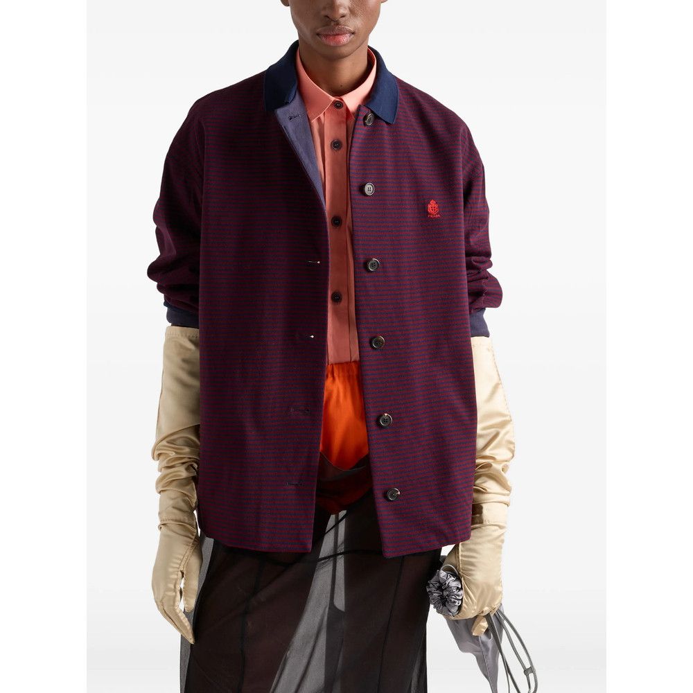 Prada Prada RED Jackets - Bomber Jackets Size S / US 4 / IT 40 - 4 Thumbnail