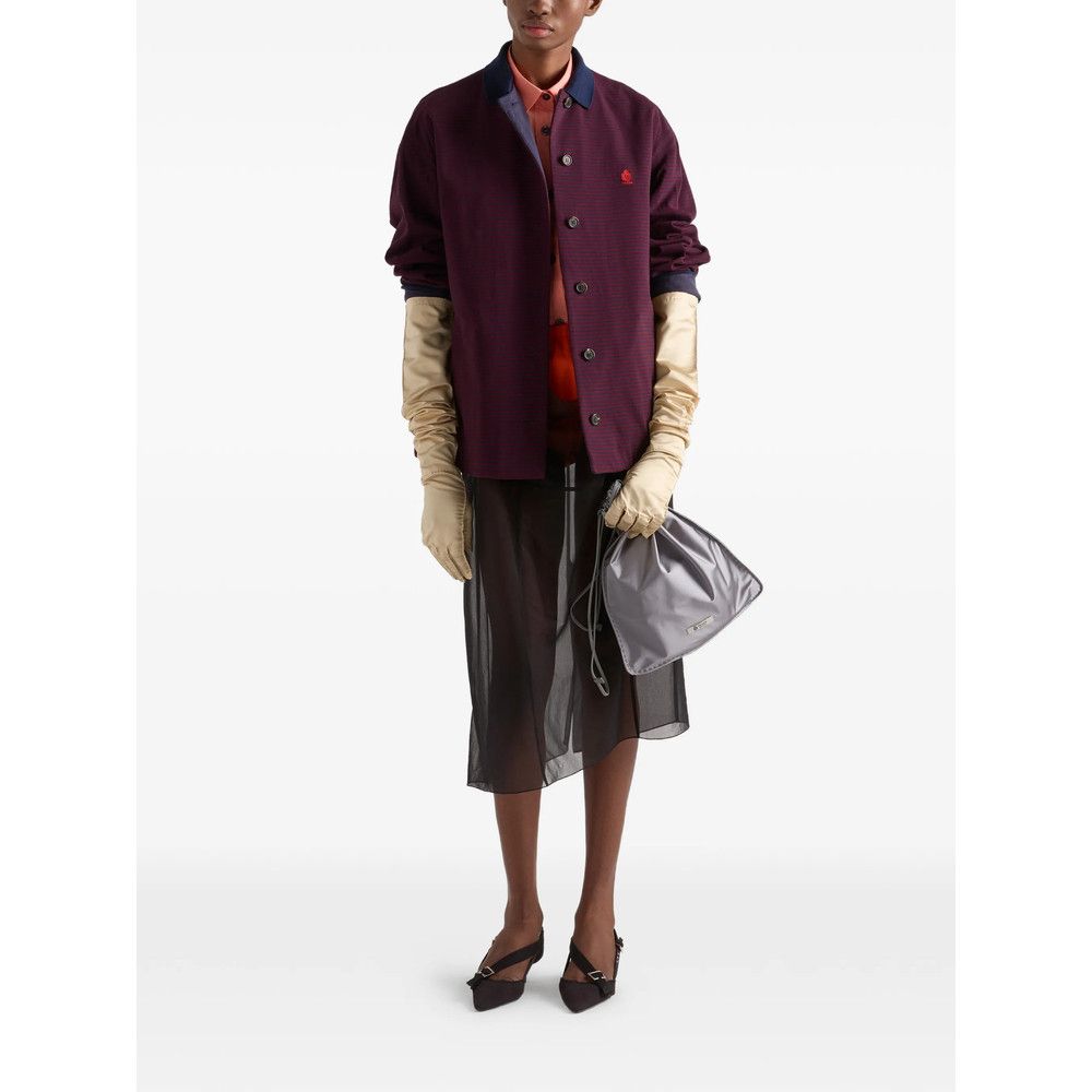 Prada Prada RED Jackets - Bomber Jackets Size S / US 4 / IT 40 - 3 Thumbnail