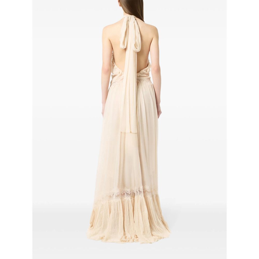 Blumarine Blumarine NEUTRALS Dresses - Evening Dresses Size S / US 4 / IT 40 - 2 Thumbnail